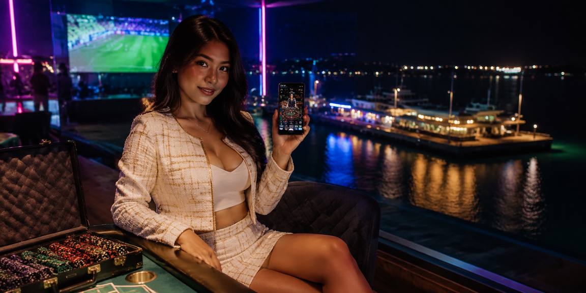 Pengalaman Malam Koktel di Meja Permainan Langsung